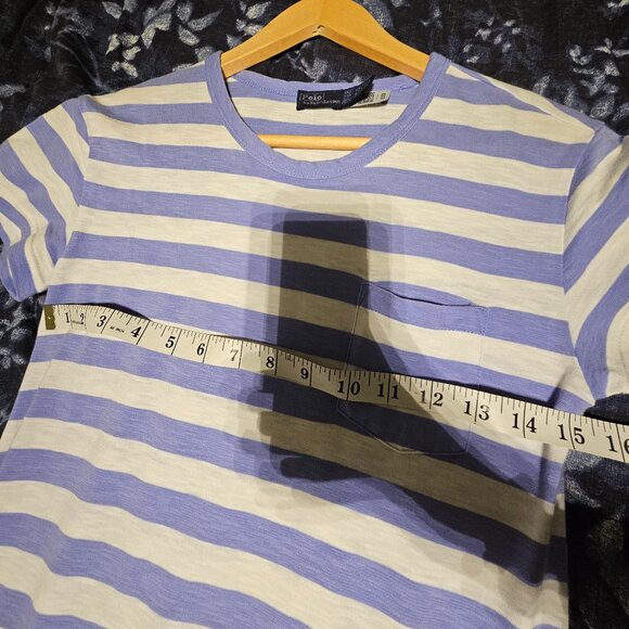 Polo Ralph Lauren, Striped Cotton Crewneck Pocket Tee Dress - Picture 3 of 4
